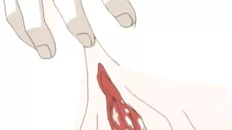 Shemale Blowjob and Cock Jerk in Anime Hentai Fuck