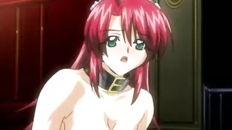 Big Busty Hentai Girl Rides Hard Cock in Cartoon Anime