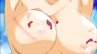 Hentai Bondage Gets Wax and Monster Big Cock Fucked