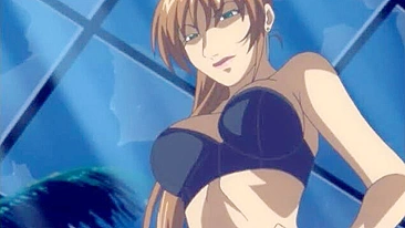 Futanari Fucks Cartoon Anime Babe in Hot Hentai Action