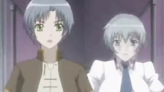 Hentai with big boobs gets whipped and dildoed wet pussy