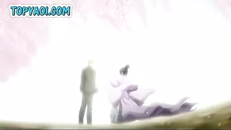 Gay Hardcore Hentai Anal Tearing Sex With Cock In Ass - An intense and explicit anime hentai scene featuring two men engaging in rough anal sex with a focus on tearing and stretching the anus.