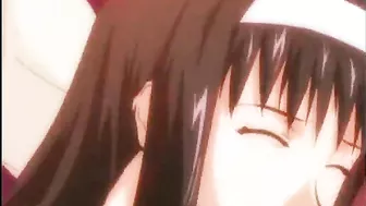 Japanese Schoolgirl Hard Poked by Shemale in Library Room - Hentai Porn Video