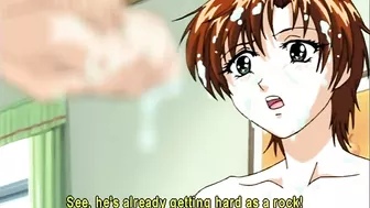 Hentai Shemale Lady Threesome Gangbanged with Anime Toons