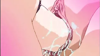 Hentai Shemale Lady Threesome Gangbanged with Anime Toons