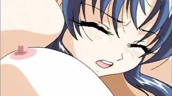 Hentai Shemale Lady Threesome Gangbanged with Anime Toons