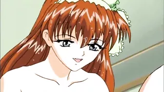 Hentai Shemale Lady Threesome Gangbanged with Anime Toons