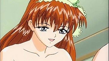 Hentai Shemale Lady Threesome Gangbanged with Anime Toons