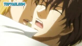 Hentai Boys Have Anal Sex and Love in Bed - Anime Gay Porn