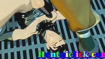 Gangbanged and Cummed by a Hentai Gay Hunk Group, Anime Gay Fuck