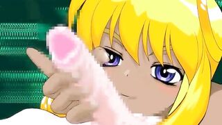 Hentai Shemale Hot Blowjobs And Rides In Bed, anime,  shemale,  toon,  hentai