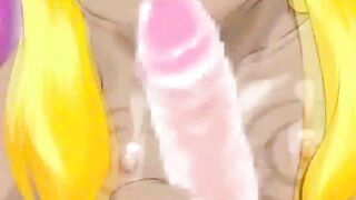 Hentai Shemale Hot Blowjobs And Rides In Bed, anime,  shemale,  toon,  hentai