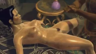 Busty Hentai Girl Gets Pussy Licked by her Boyfriend in Cartoon Anime