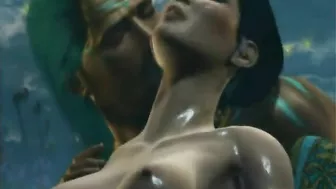 Busty Hentai Girl Gets Pussy Licked by her Boyfriend in Cartoon Anime