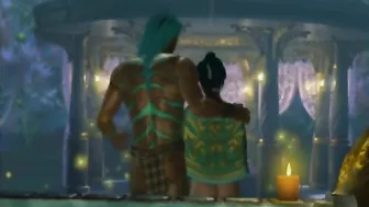 Busty Hentai Girl Gets Pussy Licked by her Boyfriend in Cartoon Anime