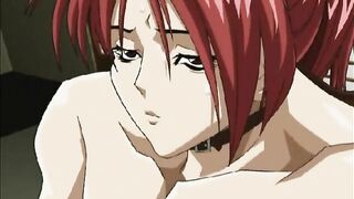 Hottie Hentai Dickgirl Assfucked From The Back, hentai, cartoon, anime