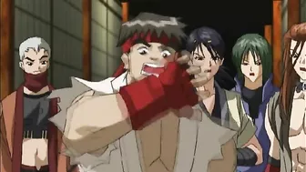 Hottie Hentai Dickgirl Assfucked From The Back, hentai, cartoon, anime