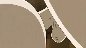 Hottie Hentai Dickgirl Assfucked From The Back, hentai, cartoon, anime