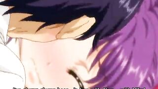 Busty Coed Gets Fucked by Tentacles in Hentai Porn