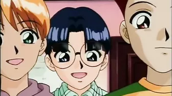 A young girl in a school uniform gets tied up and pleasured with a vibrator in this hot hentai animation