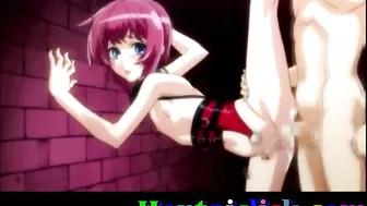 Tied Up Hentai Gay Twink Gets Hardcore Fucked, anime,  gay,  toongay,  hentai,  fuck