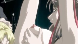 Blonde Hentai Babe Gets Hard Banged by Futagirl - A Hot Anime Cartoon