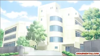 Bondage Cutie Gets Dildoed with Clothespins on her Tongue - Anime Hentai