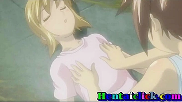 Hentai porn Video - Cute Gay Boy Gives Blowjob and Receives Bareback in Anime Fuck Scene