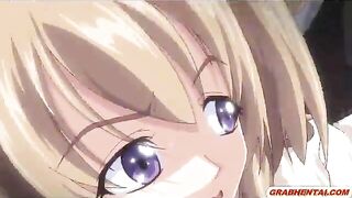 Hentai Cutie's Blindfolded Pleasure - A Japanese Anime Fantasy