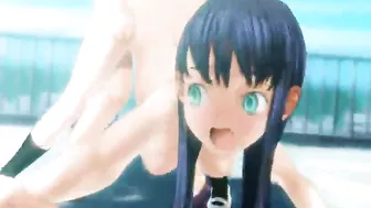 Busty Anime Shemale Fucks and Gets Bareback Fun