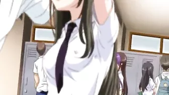 Big Boobs Hentai Coed Self-Tentacle Masturbation