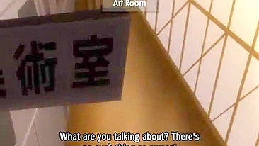 Big Boobs Hentai Coed Self-Tentacle Masturbation