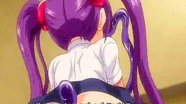 Big Boobs Hentai Coed Self-Tentacle Masturbation