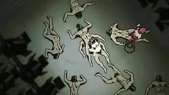 Hentai Girl Gets Gangbanged by Masked Men in Anime