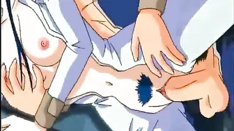 Hardcore Threesome With Hentai Babes in Cartoon Anime