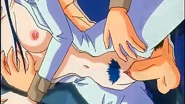Hardcore Threesome With Hentai Babes in Cartoon Anime