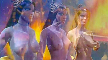 Horny Anime Ladies Get Hot Sex With Naked Hentai Guy