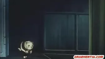 Hentai Gets Monster Tentacles Drilled by Caught Anime