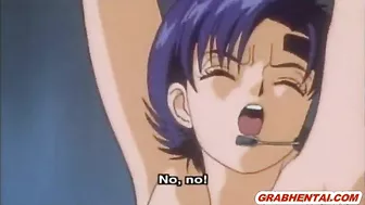 Hentai Gets Monster Tentacles Drilled by Caught Anime