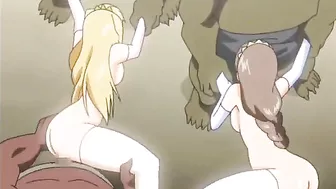 Hentai Blonde Futagirl Gets Poked by His Pumped Cock - Cartoon Anime