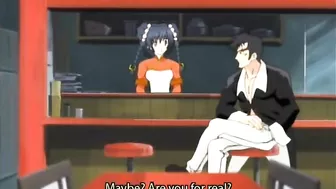 Chained Hentai Cutie Gets Vibrator By Bald Guy - A Sexy Video