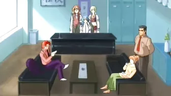 Chained Hentai Cutie Gets Vibrator By Bald Guy - A Sexy Video