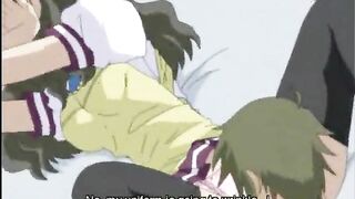 Maid Gets Licked and Poked in Hentai Anime Sex Scene