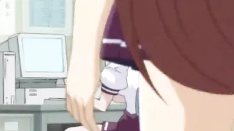 Maid Gets Licked and Poked in Hentai Anime Sex Scene