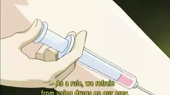 Bondage Hentai Teacher Gets Licked her Bigtits, anime, bondage, hentai