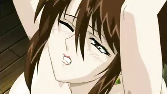 Bondage Hentai Teacher Gets Licked her Bigtits, anime, bondage, hentai