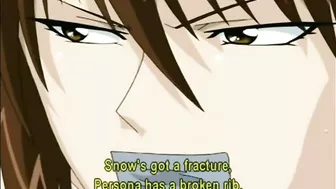 Bondage Hentai Teacher Gets Licked her Bigtits, anime, bondage, hentai