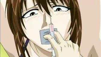 Bondage Hentai Teacher Gets Licked her Bigtits, anime, bondage, hentai