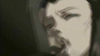 Japanese Hentai Gets Licked Her wet pussy and tits by bandits in Japan
