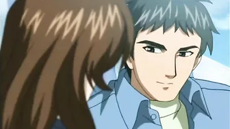 Japanese Hentai Gets Licked Her wet pussy and tits by bandits in Japan